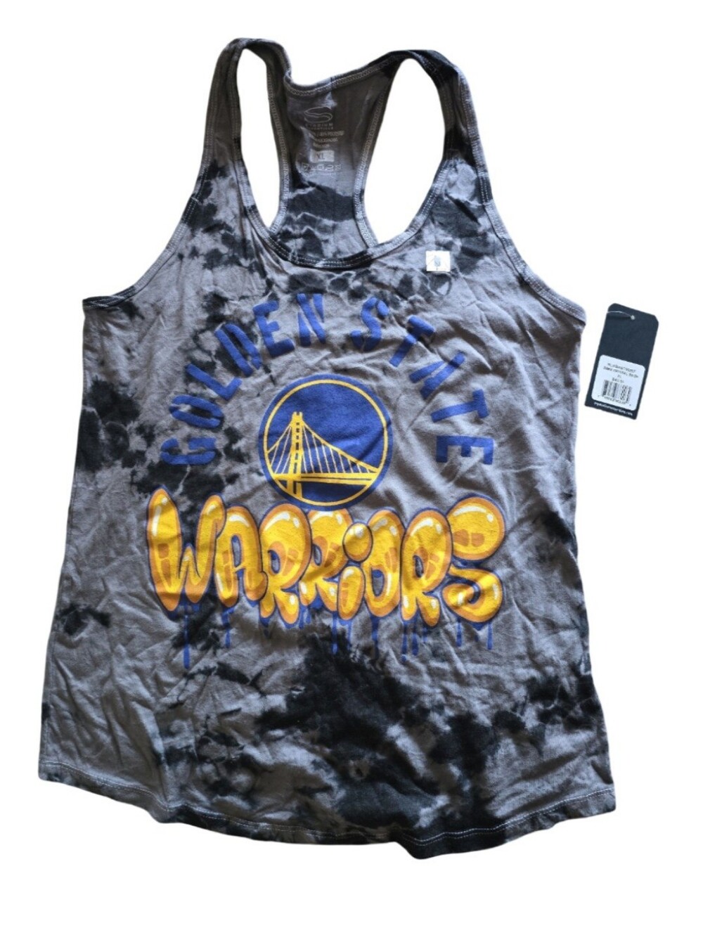 3/ $20 Golden State Warriors Women Tie-Dye Tank Top